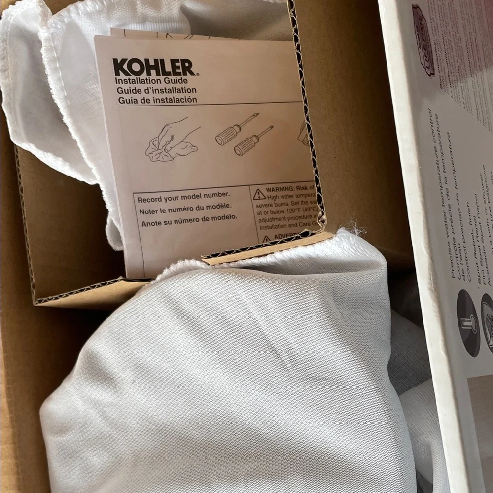 Kohler Setra Matte Black Bath/Shower Set - Picture 4 of 6